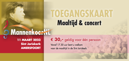 2. Concert met maaltijd